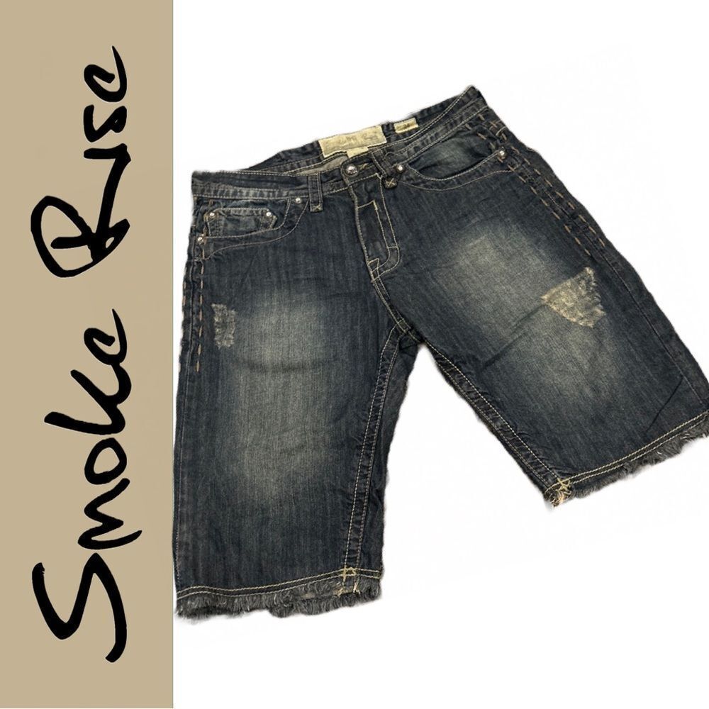 Smoke Rise Men’s Distressed Jeans‎ - Size 34